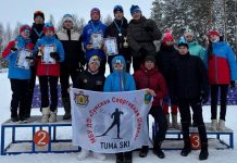 Команда клепиковских лыжников стала второй на Первенстве области