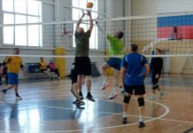 В округе прошел турнир по волейболу