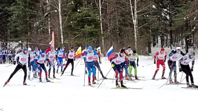 Лыжный марафон. Клепики.2.03.26