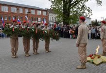 В Спас-Клепиках прошел митинг в честь 81-й годовщины Победы