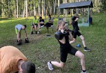 Клепиковские дзюдоисты отдыхают и тренируются в лагере
