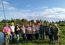 Калдевские пенсионеры ловили плотву, карасей и густеру