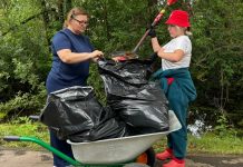 В Спас-Клепиках прошел экологический субботник