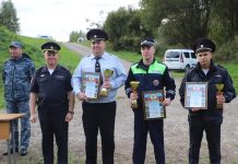 Клепиковские полицейские стали третьими в служебном биатлоне