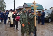 Останки погибшего в 1942 году под Воронежем Федора Гаврикова захоронили в Спас-Клепиках