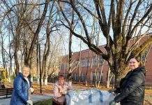 Клепиковцы вышли на субботник